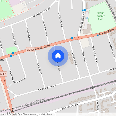 Rosebery Road, Cheam, SUTTON