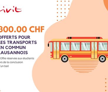 Un studio meublé - Bon TL CHF 300.00 offert ! - Foto 6