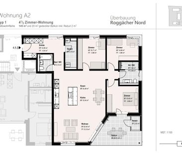 4.5 Zimmer, 145 m² - Photo 1