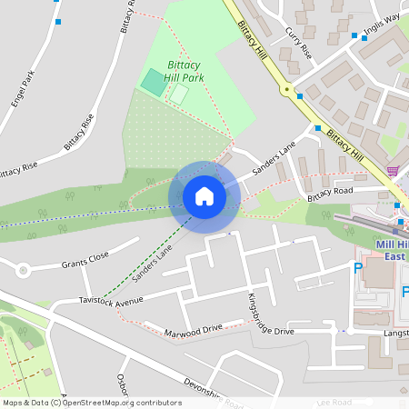 Sanders Lane, London NW7