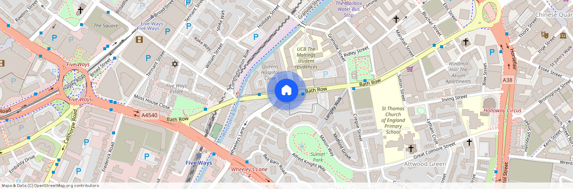 Bath Row, Birmingham, B15 2DG