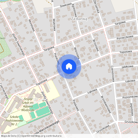 ul. Topolowa, Mosina, Mosina, poznański, wielkopolskie