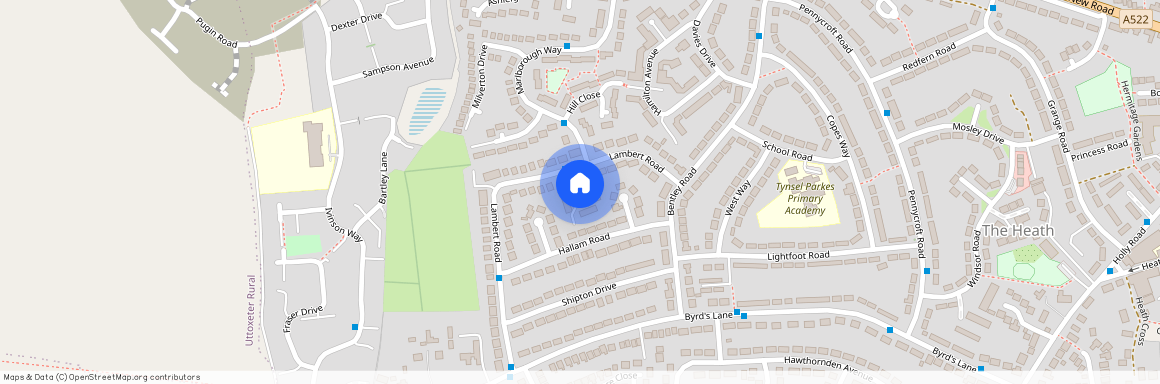 Oak Close, UTTOXETER