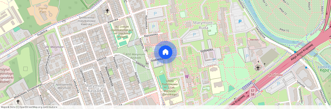 ul. Godowska, Marymont-Ruda, Bielany, Warszawa, mazowieckie