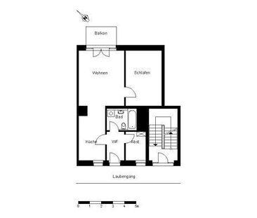 Großzügige 2-Zimmer-Wohnung mit Balkon - Photo 2