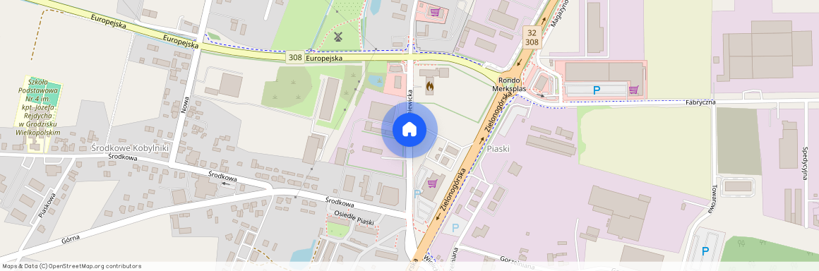 ul. Rakoniewicka, Grodzisk Wielkopolski, Grodzisk Wielkopolski, grodziski, wielkopolskie