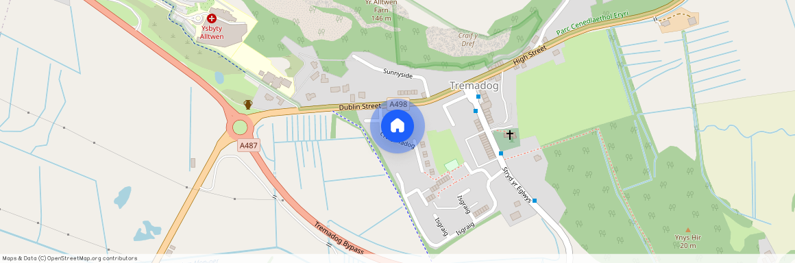 Craig Madog, Tremadog, Porthmadog