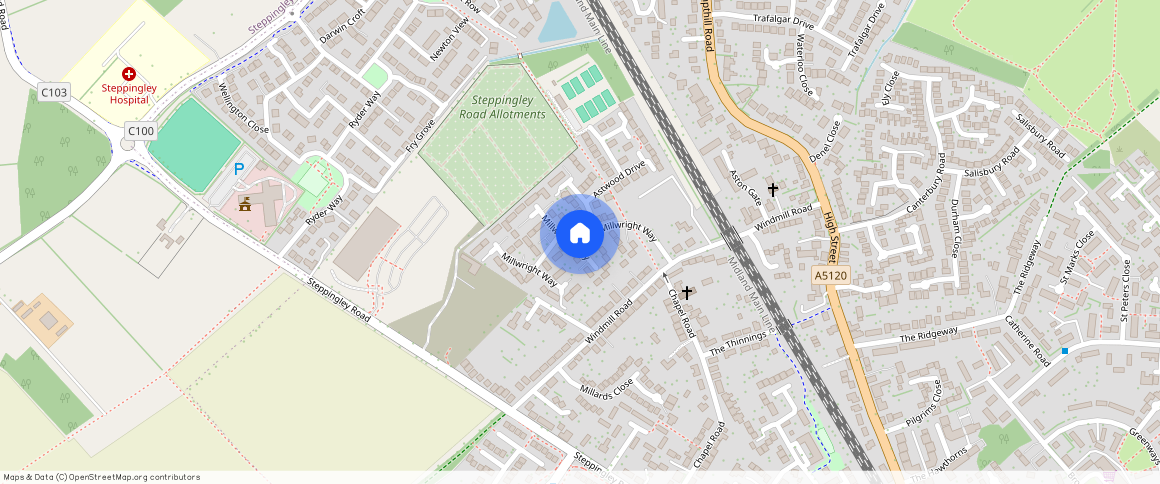 Millwright Way, Flitwick, Bedford, MK45