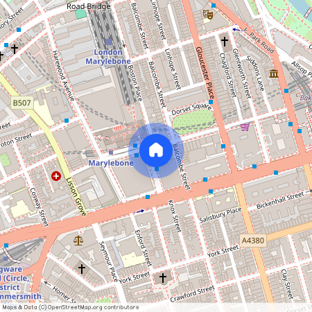 Regis Court, Melcombe Place, London