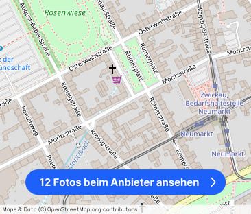 3 Raum Wohnung mit Einbauküche Zwickau Zentrum - Foto 1