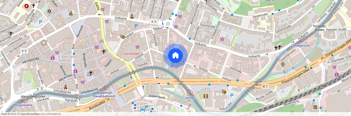 Hofaue, 42103, Hofaue    Wuppertal