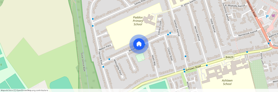 Balcombe Road, Rugby