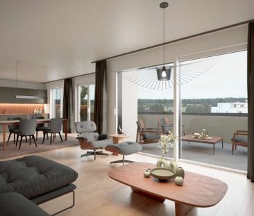 Penthouse-Wohnung mit Dachterrasse in Fernwald-Annerod! - Photo 1