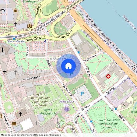 ul. Bednarska, Powiśle, Śródmieście, Warszawa, mazowieckie