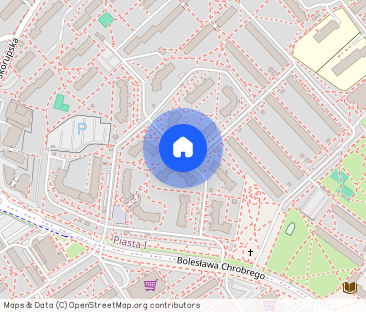 Dwa pokoje, dwa balkony, szóste piętro - Фото 1