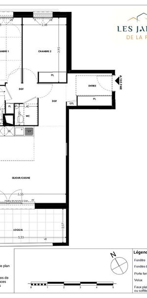 Appartement T3 GRIGNY à louer - Photo 1