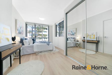 Stunning North Facing Two Bedroom Apartment with Brand New Timber Flooring in Rhodes - Photo 3