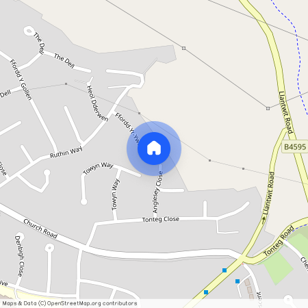 Ffordd Yr Ywen, Pontypridd