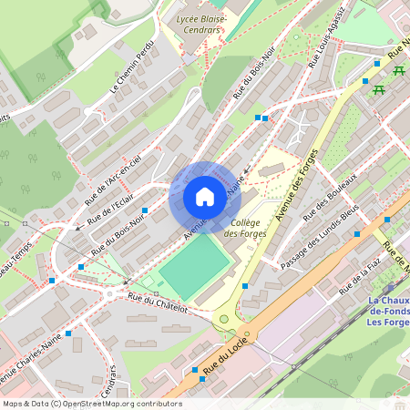 Avenue Charles-Naine 16, 2300 La Chaux-de-Fonds, Suisse