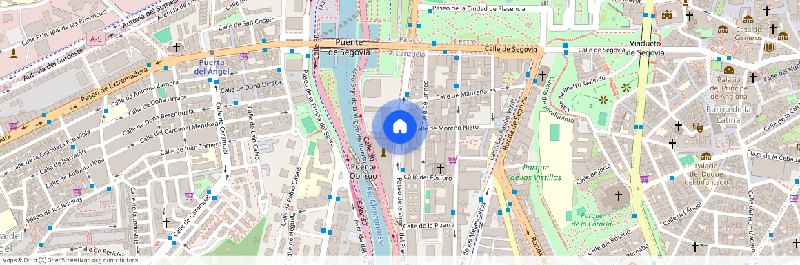 Paseo de la Virgen del Puerto, Madrid, Community of Madrid 28005