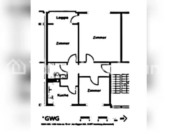 TAUSCHWOHNUNG 3 Zimmer Saga gegen Saga Wohnung oder Haus größer - Foto 1