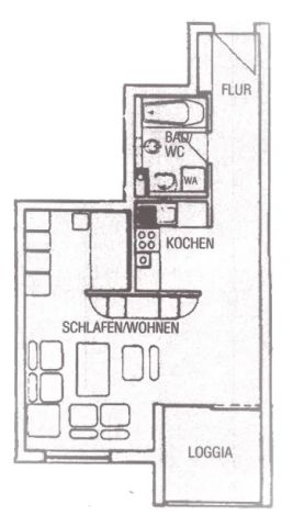 Gepflegte 1 1/2 Zi. Wohnung mit Loggia Nürnberg-Doos / Wohnung mieten - Photo 5