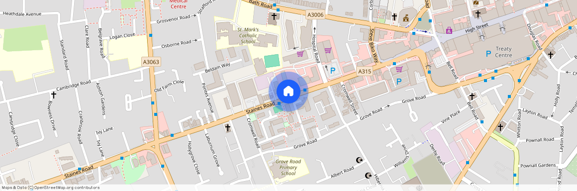 Bellvue Court, Hounslow, TW3