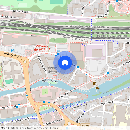 Joseph Huntley Walk, Reading, RG1