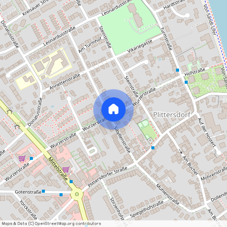 Wurzerstr. / Ecke Sybillenstr., 53175 Bonn - Bad Godesberg