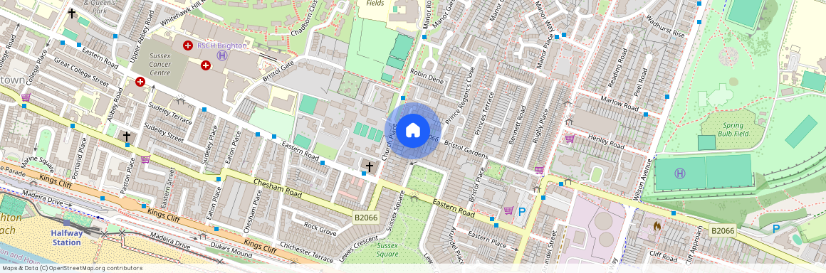 Sussex Row 8, BN2 5JY, Bristol Gardens