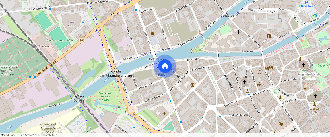 Handelskaai **, kamer 2, 8500, Kortrijk