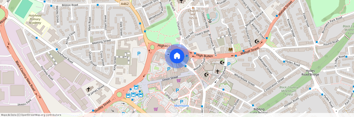 Upper High Street, Wednesbury