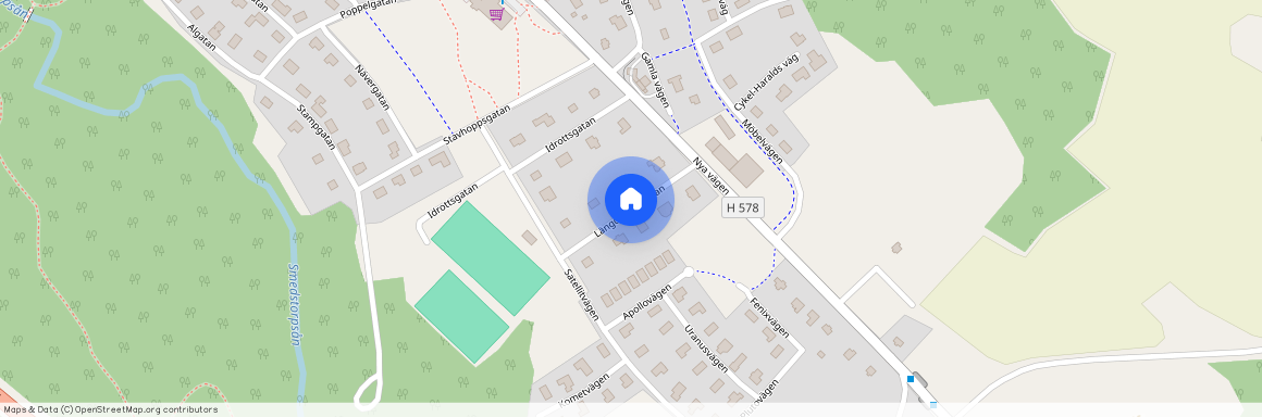 Längdhoppsgatan, Trekanten