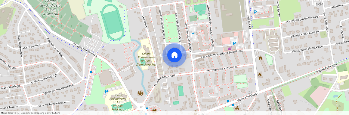 ul. gen. Józefa Hallera 5a, Świecie, Świecie, świecki, kujawsko-pomorskie