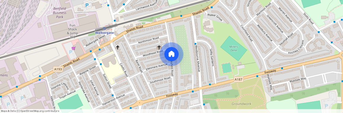 Whinneyfield Road, Walkergate, Newcastle-Upon-Tyne, NE6