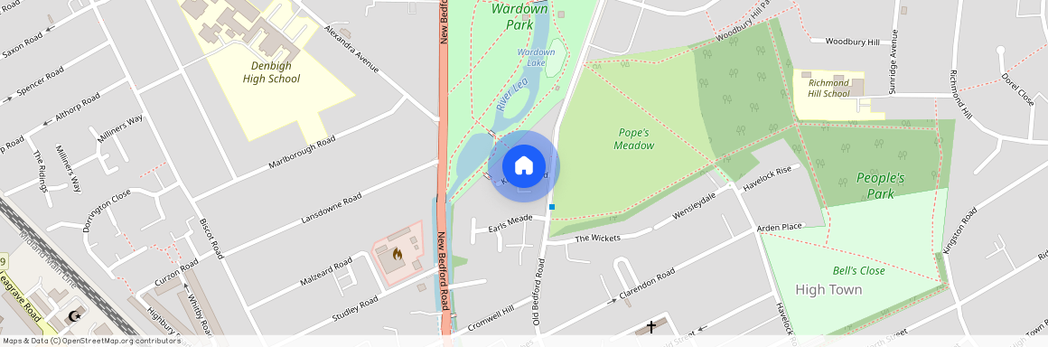 Flat 5, Princes Place, Knights Field, Bedfordshire, LU2 7LN, Luton