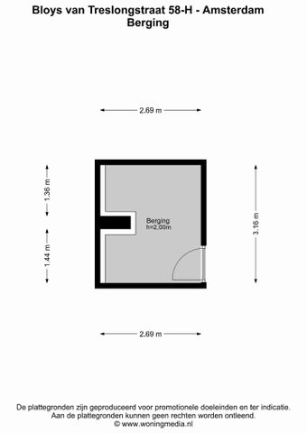 Appartement te huur: Bloys van Treslongstraat 58-H 1056 XD Amsterdam - Photo 5