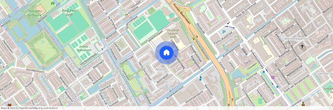 Marlot, 2614 JZ, Lambrecht van Linschotenstraat, Delft