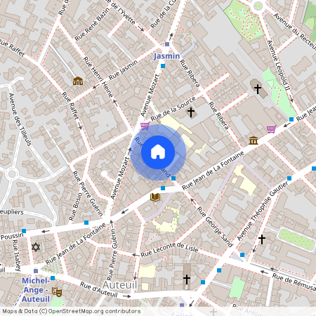 George Sand 28, Rue George Sand, Paris