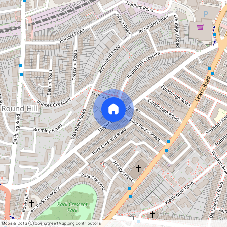 Upper Lewes Road, Brighton, East Sussex