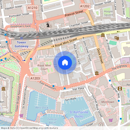 St. Mary Graces Court, London E1