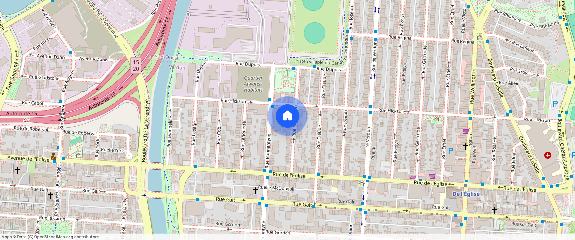 ** Rue Newmarch, Verdun, Verdun, Ile de Montréal, H4G 1L2