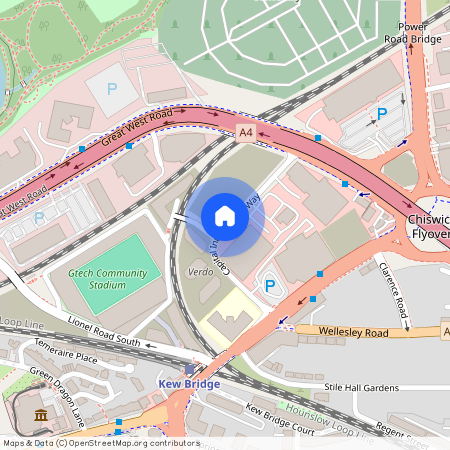 Kew Curve, Capital Interchange Way, Brentford, TW8