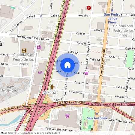 Renta de departamento, Colonia San Pedro de los Pinos, C.P. 03800, Df / Cdmx