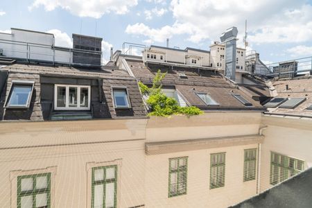 BÖRSE-NÄHE, GONZAGAGASSE, klimatisiertes 122 m2 Dachgeschoss mit 8 m2 Terrasse, 3 Zimmer, Komplettküche, 2 Bäder, Parketten - Foto 3