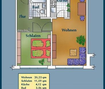 Schicke 2-Zimmerwohnung in Toplage! - Photo 6