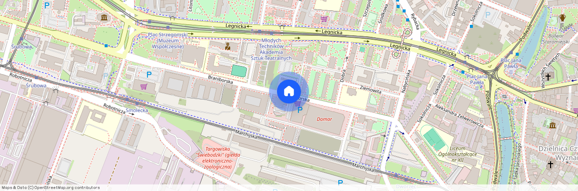 ul. Braniborska, Szczepin, Stare Miasto, Wrocław, dolnośląskie