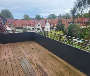 CORDULA IMMOBILIEN elegante-3-Raumwohnung-mit-Balkon und-Einbauküche zu vermieten hoefer123 - Foto 2