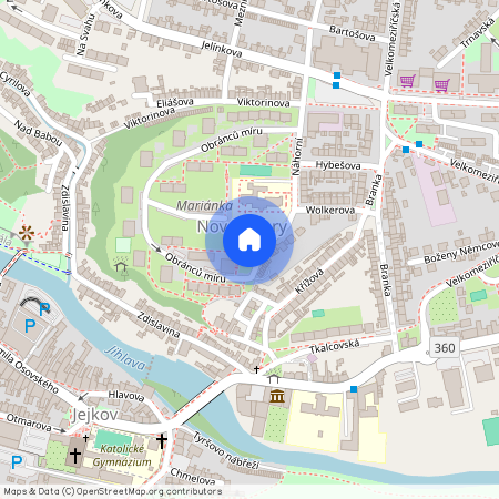 Obránců míru 454/47, Třebíč