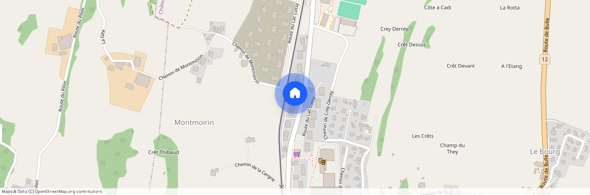 1618, Châtel-St-Denis, Route du Lac Lussy, 127